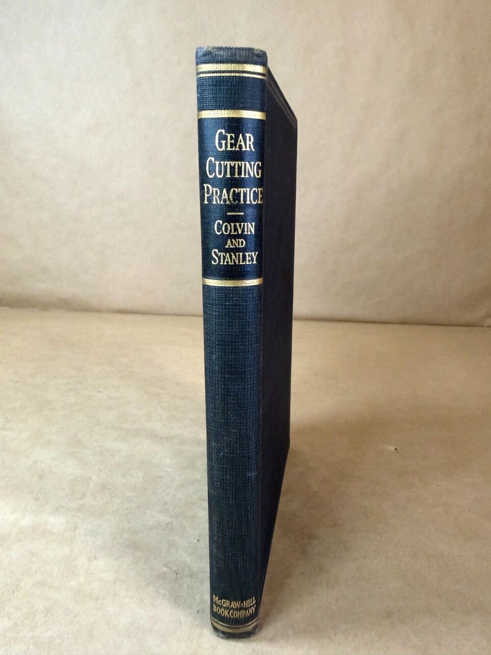 Gear Cutting Practice Hardcover Book Colvin & Stanley McGraw-Hill-2nd Ed 5th Imp